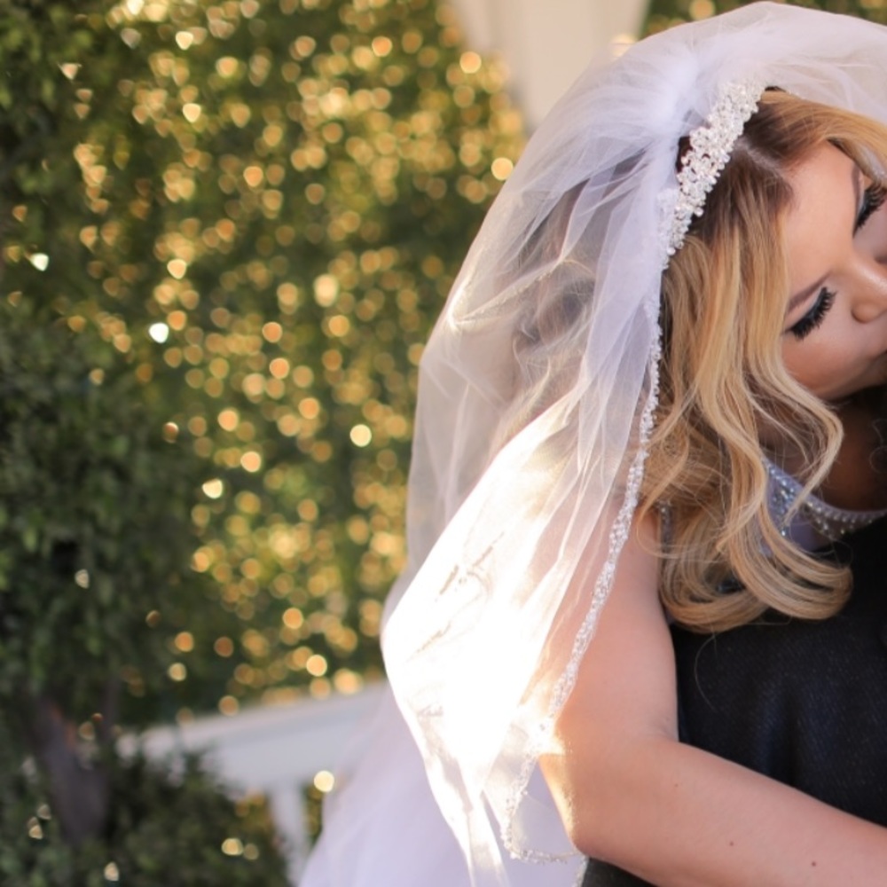 Alfred Angelo Swarovski Crystal Wedding Veil